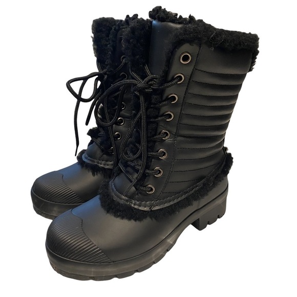 HUNTER Original Genuine Pac Shearling Rain Boots - Picture 1 of 10